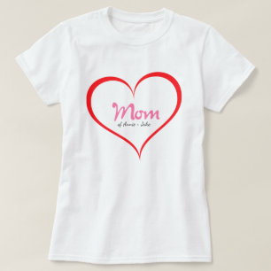 Herzstück Mama Individuelle Name Personalisiert Mu T-Shirt