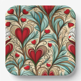 Herzstück Pappteller