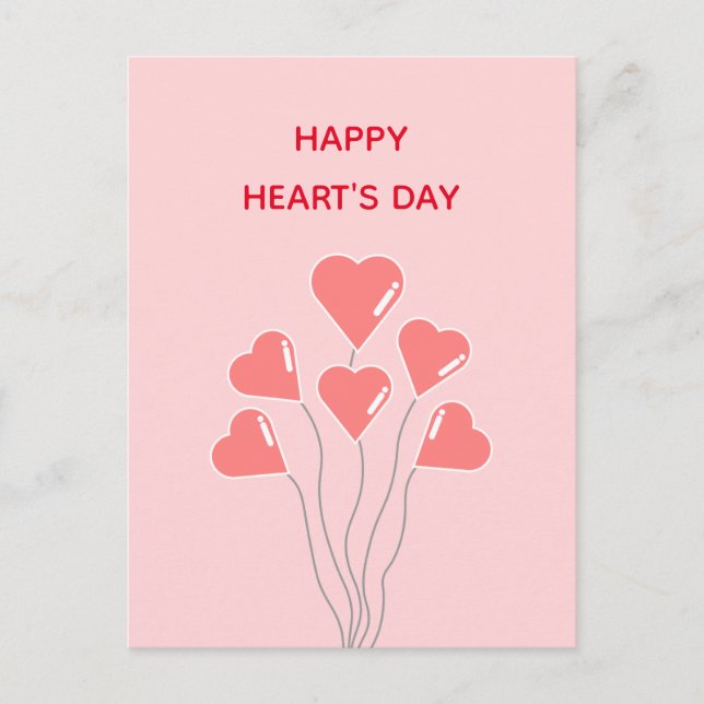 HERZSTÜCK POSTKARTE (Vorderseite)