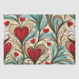 Herzstück Seidenpapier