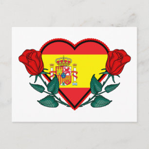 Herzstück Spanien Postkarte