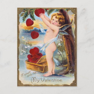 Herzstück Tree Valentines Postkarte