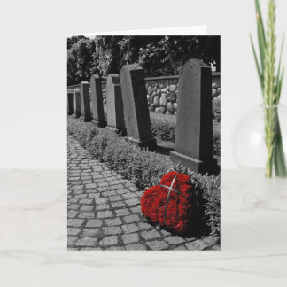 Herzsympathie-Karte überqueren Karte