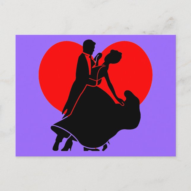 Herztänzer Postkarte (Vorderseite)