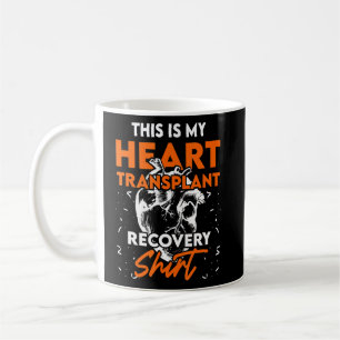 Herztransplantation Empfänger Erholung Operation S Kaffeetasse