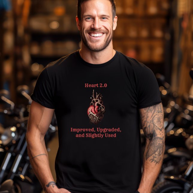 Herztransplantation Funny Viktorianisch Steampunk T-Shirt (Von Creator hochgeladen)