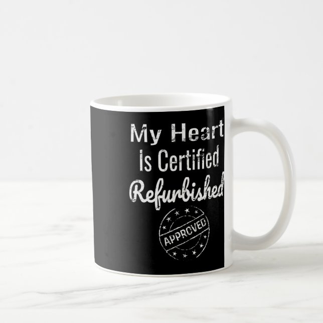 Herztransplantation Herzpatient Operation Kaffeetasse (Rechts)