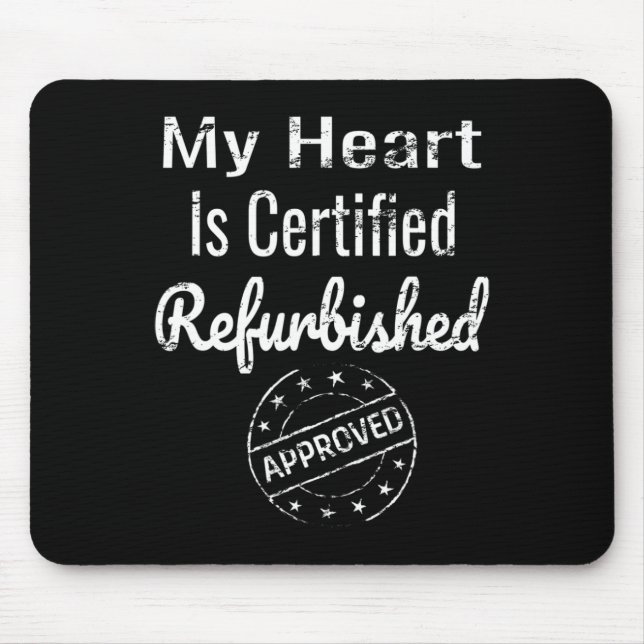 Herztransplantation Herzpatient Operation Mousepad (Vorne)