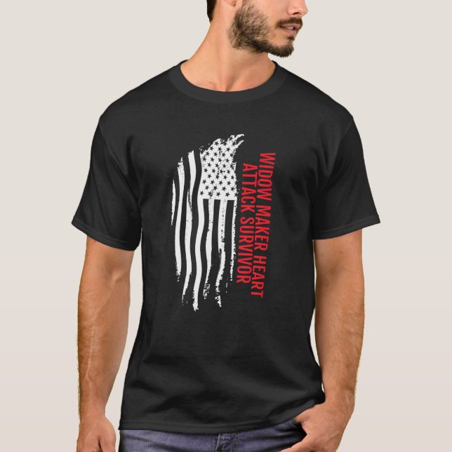 Herztransplantation Inspiriert Widow Maker Verwand T-Shirt (Vorderseite)