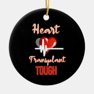 Herztransplantation Keramik Ornament