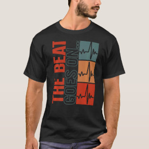 Herztransplantation Operation Beat geht auf Herzsc T-Shirt