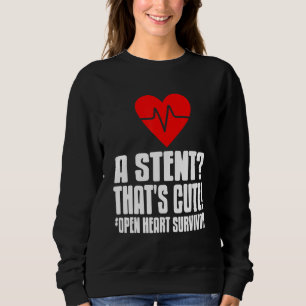 Herztransplantations-Überlebender-Design für die Z Sweatshirt