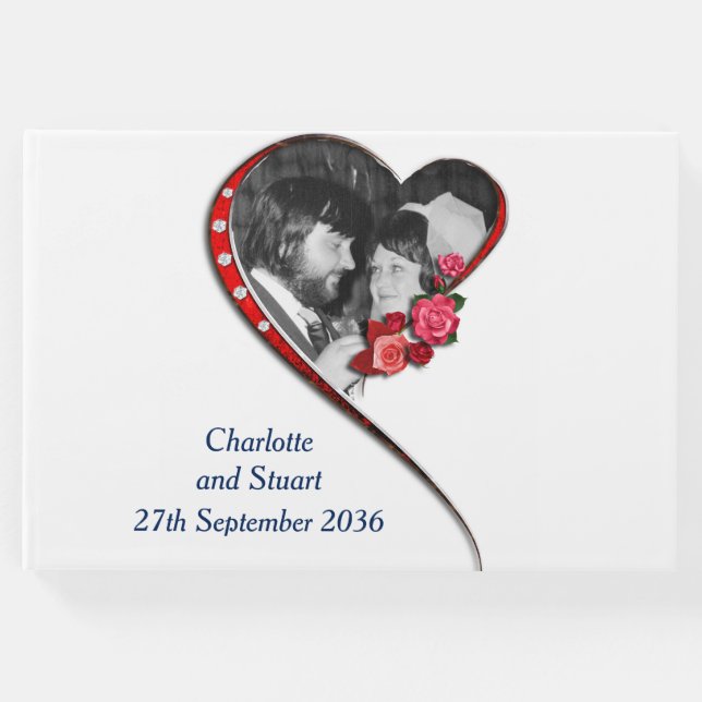 Herzverheiratung Gästebuch (Vorderseite)