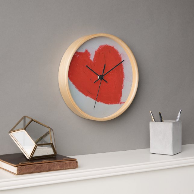 Herzwanduhr Uhr (Büro)