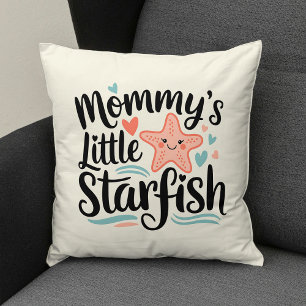 Herzwärmende Mommy's Little Starfish Kissen