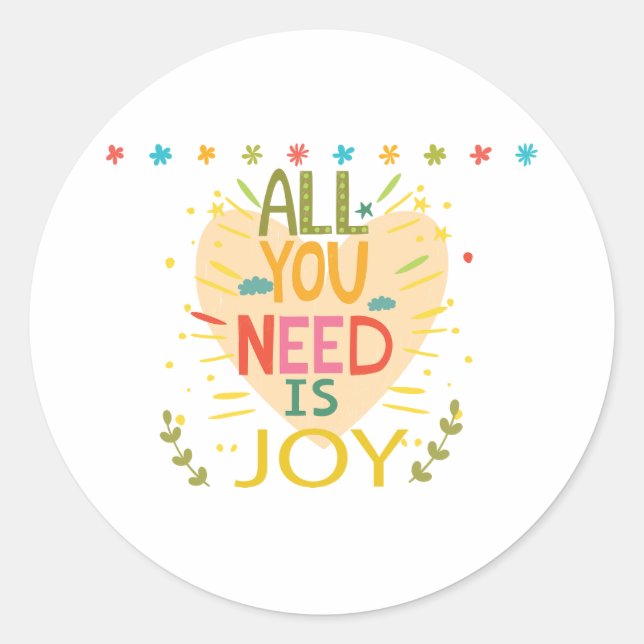 Herzwärmung Kid Redewendungen Design Runder Aufkleber (Vorderseite)