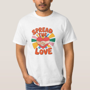 Herzwärmung und lustige Liebe Grafik T-Shirt
