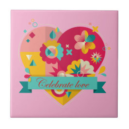 Herzwärmung und psychische Geschenke Fliese