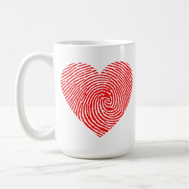 Herzwink Kaffeetasse (Links)