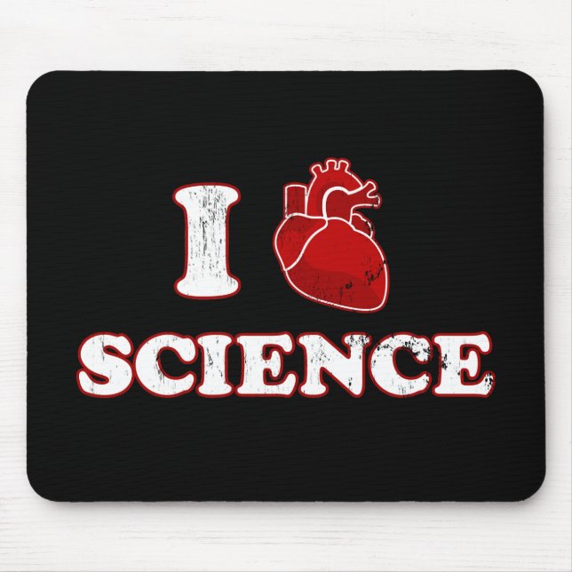 Herzwissenschaft/-anatomie der Wissenschaft der Mousepad (Vorne)