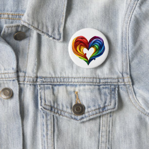 Herzwurganfarben Button
