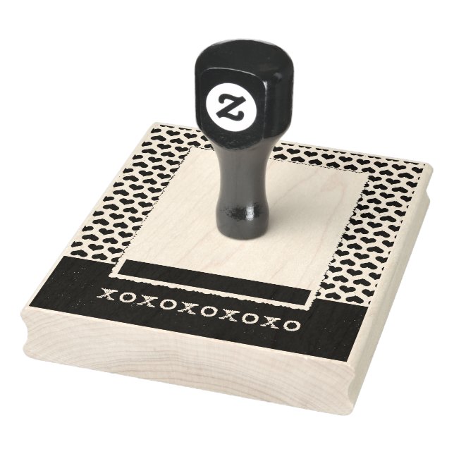 Herzwurzel xoxoxox Stamper Gummistempel (Stempel)