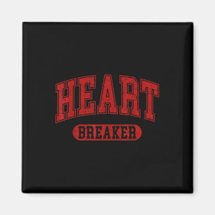 Herzzerbrechen Funny Happy Valentines Day Retro Mä Magnet