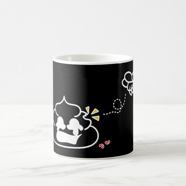 Herzzerbrochen Kack - Brootsch the PooPoo Kaffeetasse (Mittel)
