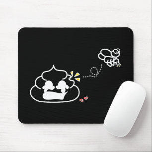 Herzzerbrochen Kack - Brootsch the PooPoo Mousepad
