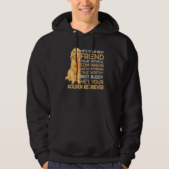 Hes Your Best Friend Hoodie (Vorderseite)