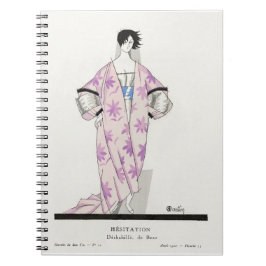 Hesitation-Déshabillé de Beer von Charles Martin Notizblock