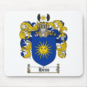 HESS FAMILIENWAPPEN - HESS WAPPEN MOUSEPAD