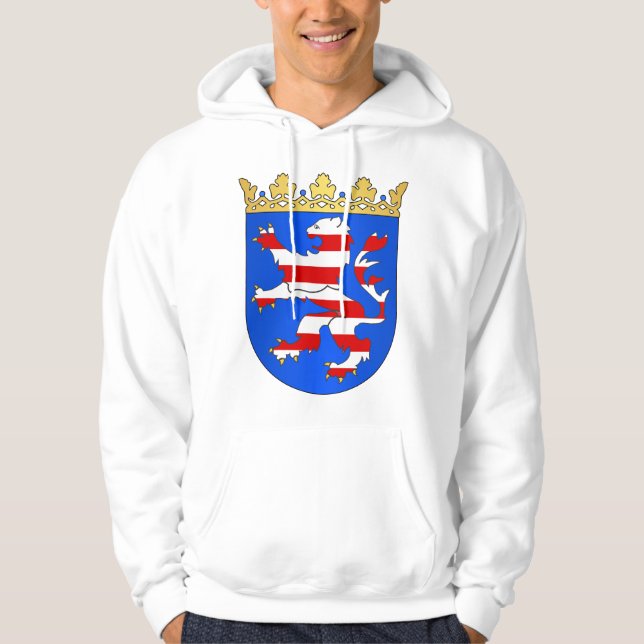Hessen (Hessen) COA Hoodie (Vorderseite)