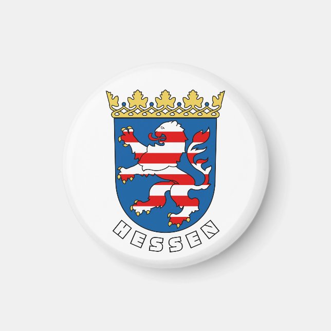 Hessische Wappen (Deutschland) Magnet