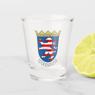 Hessische Wappen (Deutschland) Schnapsglas
