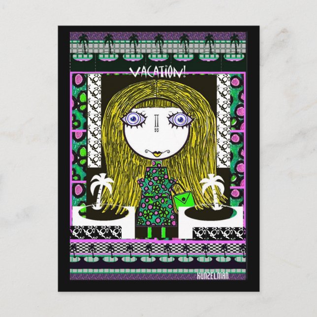 HESTER BESSIE METTS COLLECTIBLE ART POSTKARTE (Vorderseite)