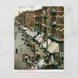 Hester Street New York Post Postkarte