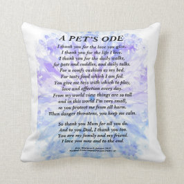 Het Tribute to Eigentümer Gedicht Cushion 41 x 41  Kissen