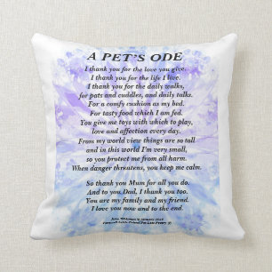 Het Tribute to Eigentümer Gedicht Cushion 41 x 41  Kissen
