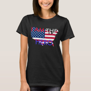 Hetalia Amerika "ICH BIN der HELD" T - Shirt