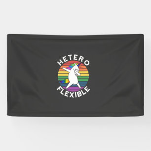 Hetero Flexible LGBT Lesbische Schwulenschwule Banner