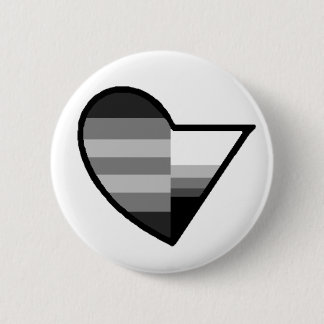 Heteroromantic Demisexual Knopf Button