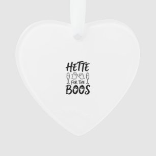 Hette für die Boos Halloween-Geisterparty-Shirt-De Ornament