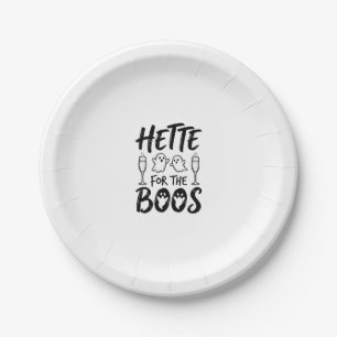 Hette für die Boos Halloween-Geisterparty-Shirt-De Pappteller