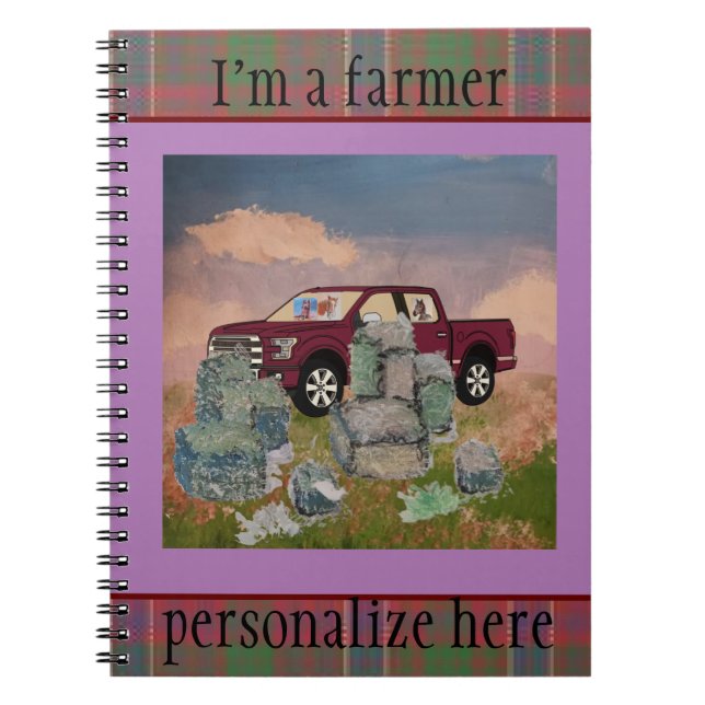 Heu-Bauer Notizblock (Vorderseite)