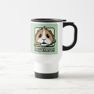 Heu dort! (Meerschweinchen) Reisebecher