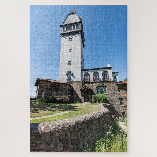 Heublein Tower Talcott Mountain Staat Park CT Vert Puzzle (Vertikal)