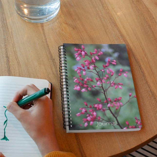 Heuchera Coral Bells Floral Notizbuch (In Situ)