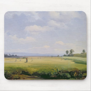 Heuernte, 1838 (Öl auf Leinwand) Mousepad