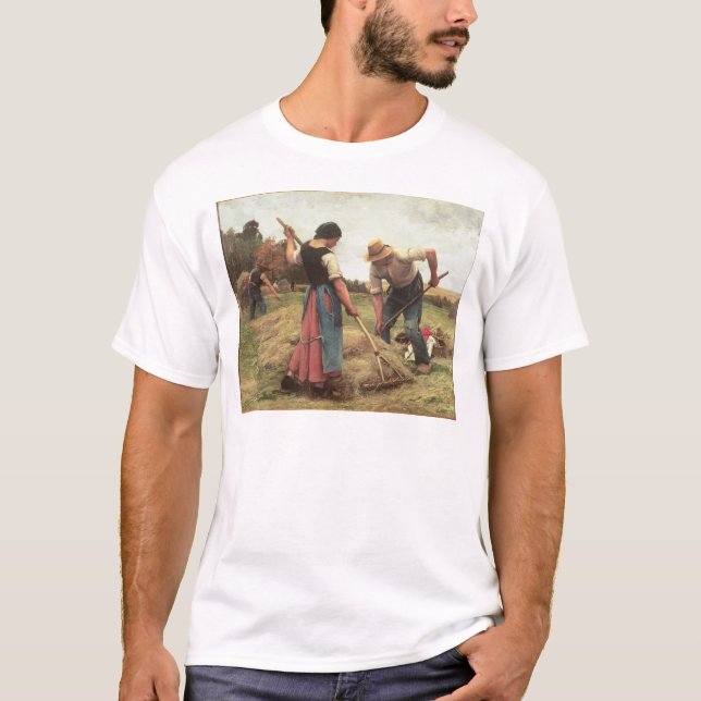 Heuernte, 1880 T-Shirt (Vorderseite)